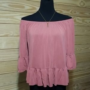 Anthro Off-the-Shouler Top